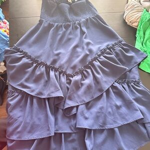 Grace Karin Midnight Blue Textured Dress